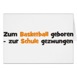 Basketball Greeting Cards