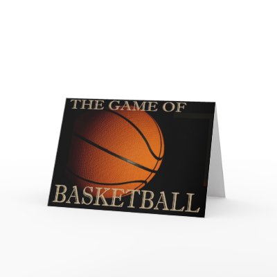 Basketball  greeting card by GreetingsCards