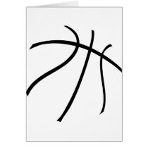 basketball greeting card