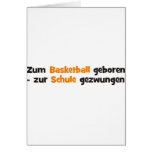 Basketball Greeting Cards
