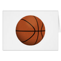 Basketball: Greeting Card