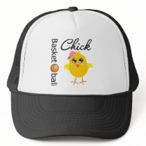 Basketball Chick Trucker Hat