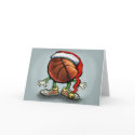 Basketball Christmas cards by FunGraphix Basketball Christmas cards