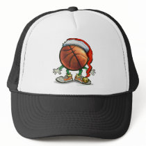 Basketball Christmas hats by FunGraphix Basketball Christmas hats