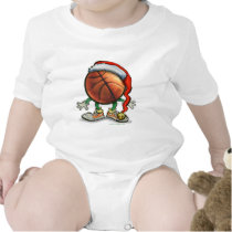 Basketball Christmas t-shirts by FunGraphix Basketball Christmas t-shirts