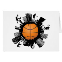 Basketball City Card