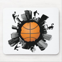 Basketball City Mouse Pads
