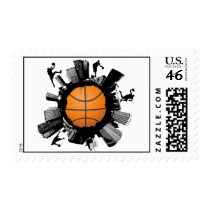 Basketball City Stamp