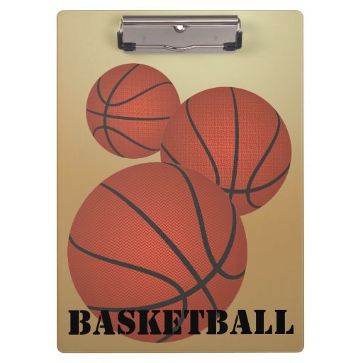 BASKETBALL CLIPBOARD | Zazzle