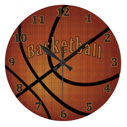 Basketball Clocks Zazzle