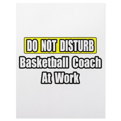 Basketball Coach At Work Letterhead Template by basketballcoachgifts
