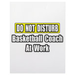 Basketball Coach At Work Letterhead Template