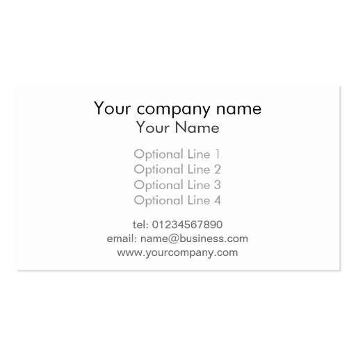 Basketball Coach Business Cards (back side)