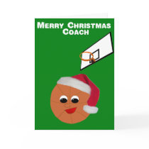 Basketball Coach Christmas cards by Eddy_G Basketball Coach Christmas cards