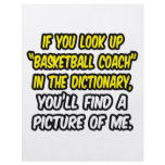Basketball Coach In Dictionary...My Picture Personalized Flyer