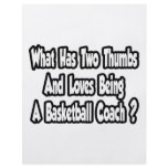 Basketball Coach Joke...Two Thumbs Flyer