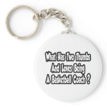 Basketball Coach Joke...Two Thumbs Keychain
