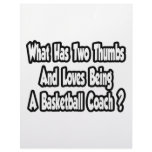Basketball Coach Joke...Two Thumbs Personalized Letterhead