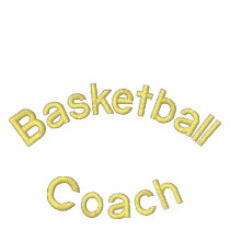 Basketball Coach Polo embroidered shirts by EmbroideryMall Basketball Coach Polo embroidered shirts