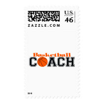 Basketball Coach postage by LushLaundry Basketball Coach postage