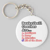 Basketball Coach Quiz...Joke Keychains