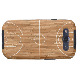 Basketball Court Case Cover Galaxy S3 Cases