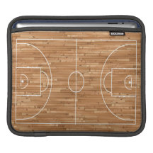 Basketball Court Case Cover iPad Sleeve