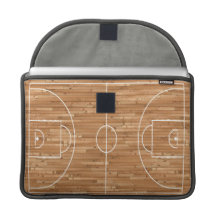 Basketball Court Case Cover Sleeves For MacBooks