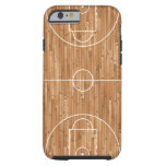 Basketball Court Case Cover Tough iPhone 6 Case