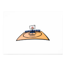 Basketball Court Posters