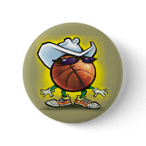 Basketball Cowboy buttons