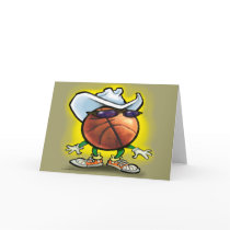 Basketball Cowboy cards by FunGraphix Basketball Cowboy cards