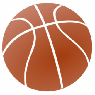Basketball Cut Out