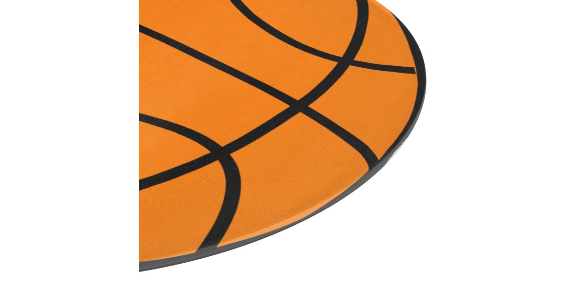 Basketball Cutting Board Zazzle