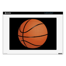 Basketball Decal For 15" Laptop