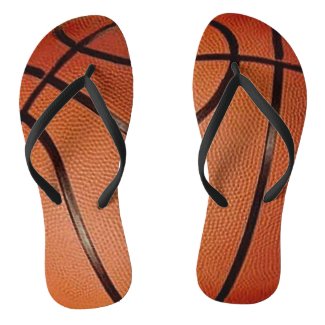 Basketball Design Flip Flops