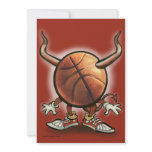 Basketball Devil Personalized Invitations