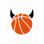 Basketball devil postcards