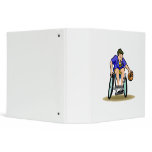 Basketball Dribble 3 Ring Binders