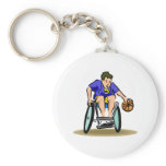 Basketball Dribble Keychain