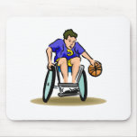 Basketball Dribble Mouse Pad