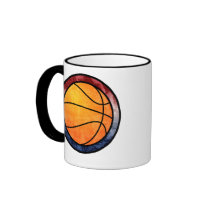 Basketball Emblem USA Mug mugs