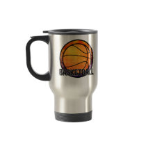Basketball EmblemOrange Purple Mug mugs