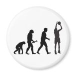 Basketball Evolution Magnets