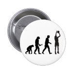 Basketball Evolution Pinback Buttons