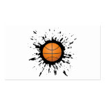 Basketball Explosion Business Card Templates