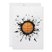 Basketball Explosion Invite