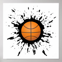 Basketball Explosion Posters