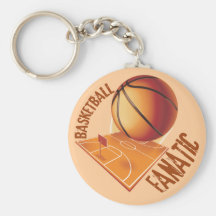 BASKETBALL FANATIC KEY CHAIN