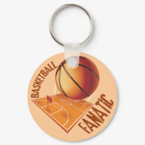 BASKETBALL FANATIC keychains by dgpaulart BASKETBALL FANATIC keychains